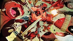 Guns ammunition comics battles marvel comics Deadpool Wade 