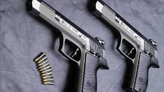 Guns ammunition pistols