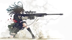 Guns Anime anime girls