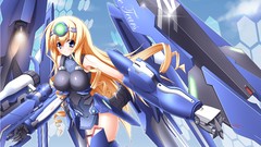 Guns Anime anime girls infinite stratos mecha musume Alcott 