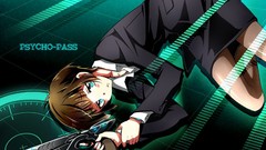 Guns Anime anime girls lying down psycho-pass tsunemori akane 