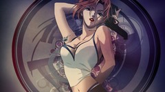 Guns Anime Characters anime girls cleavage