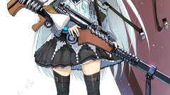 Guns anime girls
