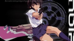 Guns Anime Noir anime girls
