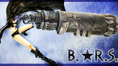 Guns black rock Shooter