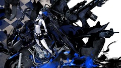 Guns black rock Shooter