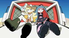 Guns blondes vehicles anarchy stocking panty and stocking with 