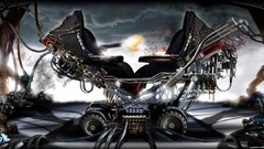 Guns blood steampunk abel