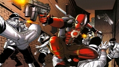 Guns comics Katana Deadpool