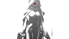 Guns comics lips ghosts