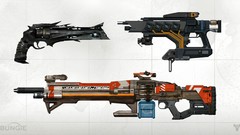 Guns concept art video games Destiny (video game)