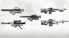 Guns concept art video games Destiny (video game)