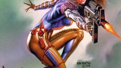 Guns cyborgs fantasy art