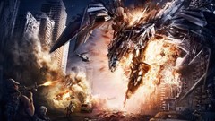 Guns destruction soldiers street Transformers Rampage cities