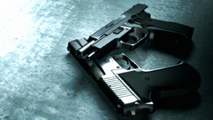 Guns drawing Art pistols