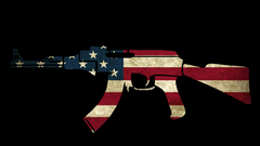 Guns Flags