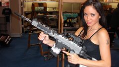 Guns girls with weapons