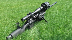 Guns grass weapons sniper