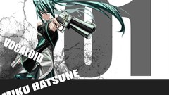 Guns hatsune miku vocaloid