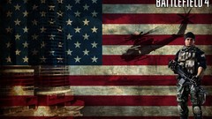 Guns Helicopters Flags USA Battlefield 4