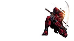Guns Katana white background comics marvel comics Deadpool Wade 