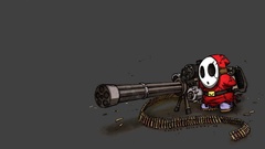 Guns Mario funny artwork