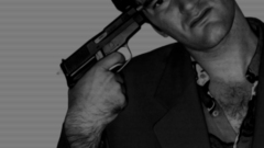 Guns Men grayscale quentin
