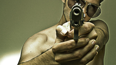 Guns Men topless sunglasses