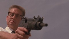 Guns Michael Douglas falling down movie stills