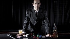 Guns Money Cards poker alcohol ammunition silencer whiskey 