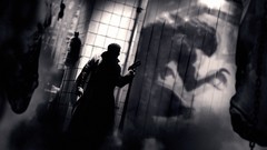 Guns Monsters silhouettes monochrome