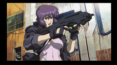 Guns Motoko Kusanagi purple
