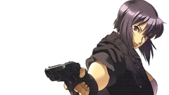 Guns Motoko Kusanagi purple