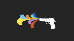 Guns multicolor