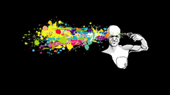 Guns multicolor suicide rainbows