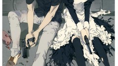 Guns phantom Anime maids torn clothing maid costumes Phantom: 