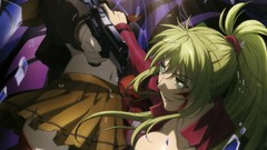 Guns phantom Anime schoolgirls skirts anime girls cleavage boobs