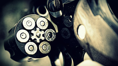 Guns revolvers ammunition