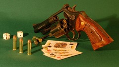 Guns revolvers ammunition