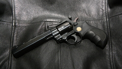Guns revolvers weapons