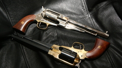 Guns revolvers weapons