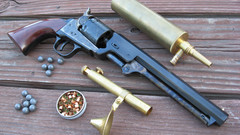 Guns revolvers weapons
