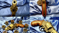 Guns revolvers weapons