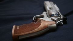 Guns revolvers weapons