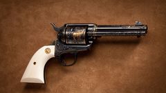 Guns revolvers weapons