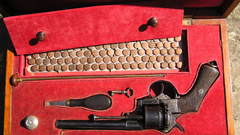 Guns revolvers weapons