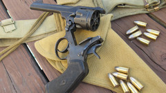 Guns revolvers weapons Webley