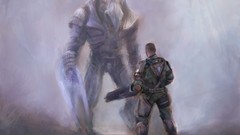 Guns science fiction halo halo wars concept art artwork digital 