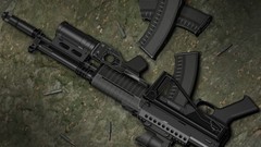 Guns scope ammunition foregrip telescoping stock pistol grip 