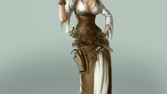 Guns steampunk star wars Leia Organa